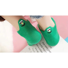 Load image into Gallery viewer, 5 Pairs/Pack Women Cotton  Embroidered  Happy Fashion Ankle  Socks freeshipping - Tyche Ace
