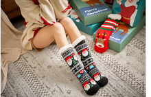 Load image into Gallery viewer, Winter Cartoon Design Non-Slip Thick Warm Most Comfortable Socks - Tyche Ace
