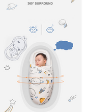 Load image into Gallery viewer, Shaped Pillow Design Stroller Cotton Cocoon Swaddle Sleepsack For Babies
