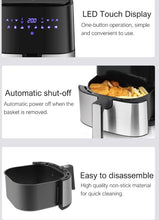 Load image into Gallery viewer, Large Capacity Nonstick Digital LED Touchscreen Smart Air Fryer - Tyche Ace
