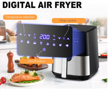 Load image into Gallery viewer, Large Capacity Nonstick Digital LED Touchscreen Smart Air Fryer - Tyche Ace
