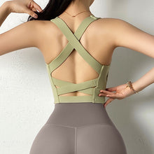 Load image into Gallery viewer, Gorgeous Back High Impact High Strength Shockproof Fitness Bra Sport Vest
