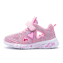 Load image into Gallery viewer, Girls Casual  Light Mesh Summer Cartoon Trainers
