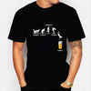 Men Funny Graphic Friday Beer Print T Shirts freeshipping - Tyche Ace