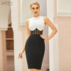 Hollow Out Bodycon Little Black Dress For Women