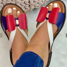 Load image into Gallery viewer, Bowknot Open Toe Casual Women Flat Sandals freeshipping - Tyche Ace
