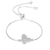 Bee Cubic Zirconia Crystal Charm Bracelet freeshipping - Tyche Ace