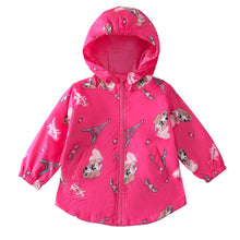 Load image into Gallery viewer, Kids Unisex Waterproof Hooded Trench Coat Raincoat - Tyche Ace
