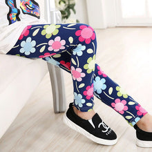 Load image into Gallery viewer, Girl Pants Soft Elastic Kids Leggings Floral Printed Girls Skinny Pants Trousers 1- 10 Years Children Trousers Summer Clothes freeshipping - Tyche Ace
