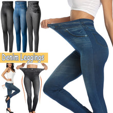 Load image into Gallery viewer, Push Up Seamless High Waist Warm Jeans Leggings freeshipping - Tyche Ace
