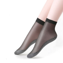 Load image into Gallery viewer, Velvet Silk Cotton Bottom Soft Women Ankle Socks freeshipping - Tyche Ace
