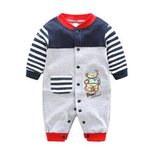 Load image into Gallery viewer, Unisex Cotton Long Sleeves Rompers For Kids
