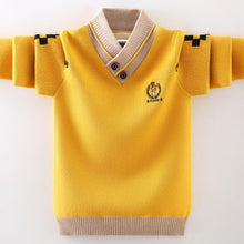 Load image into Gallery viewer, Winter Knitted Long Sleeve Warm Pullovers For Boys
