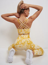 Load image into Gallery viewer, Women Seamless Legging  And Crop Top Workout Clothes
