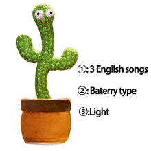 Load image into Gallery viewer, Kids USB Charged Educational Talking Cactus Toy freeshipping - Tyche Ace
