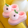 Unisex Cotton Indoor Non-Slip Warm Cute Slippers For Kids