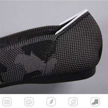 Load image into Gallery viewer, Knitted Fabric Comfortable Flat Pointed Toe Breathable Pumps
