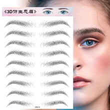 Load image into Gallery viewer, 4D Natural Hair Like Water Transfer Waterproof Long Lasting Eyebrow Tattoo Sticker
