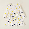 3 Pck Long Sleeve Cute Dresses For Kids