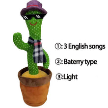 Load image into Gallery viewer, Kids USB Charged Educational Talking Cactus Toy freeshipping - Tyche Ace
