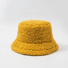 Load image into Gallery viewer, Lamb Wool Faux Fur Warm Winter Borg Winter Bucket Hats For Women - Tyche Ace
