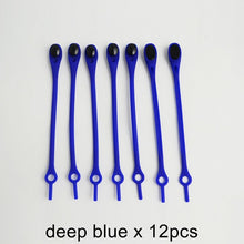 Load image into Gallery viewer, 12pcs Silicone Round Elastic Shoe Lace Locks freeshipping - Tyche Ace
