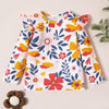 3 Pack Cute Floral Dots Long- Sleeve T-Shirt For Kids
