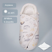 Load image into Gallery viewer, Shaped Pillow Design Stroller Cotton Cocoon Swaddle Sleepsack For Babies
