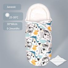 Load image into Gallery viewer, Shaped Pillow Design Stroller Cotton Cocoon Swaddle Sleepsack For Babies
