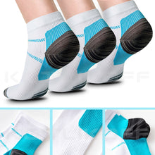 Load image into Gallery viewer, 1 Pair Comfortable Plantar Fasciitis Heel Spurs Arch Pain Compression Socks
