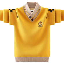 Load image into Gallery viewer, Winter Knitted Long Sleeve Warm Pullovers For Boys
