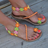 Gladiator Flowers Design Summer Sandals freeshipping - Tyche Ace