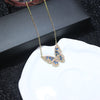 Adjustable Elegant Crystal Butterfly Pearl Zirconia Bracelet
