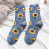 Sunflower Cotton Long Socks freeshipping - Tyche Ace