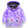 Kids Unisex Waterproof Hooded Trench Coat Raincoat