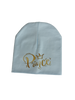 Golden Princess Prince Letter Design Pompom Cute Beanie Hats Kids