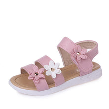 Load image into Gallery viewer, Girls Gladiator Cute Chic Flowers Design Sandals
