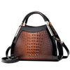 Vintage Alligator Pattern Design Handbags For Women