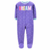 Cartoon One Pieces Pyjamas Fleece Jumpsuit For Babies