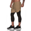 2 In 1 Quick Dry Jogging Gym Men's Workout Shorts freeshipping - Tyche Ace