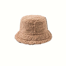 Load image into Gallery viewer, Lamb Wool Faux Fur Warm Winter Borg Winter Bucket Hats For Women - Tyche Ace
