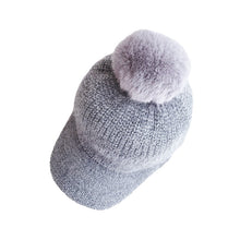 Load image into Gallery viewer, Unisex Winter Pom Pom Design Knitted Caps for Kids
