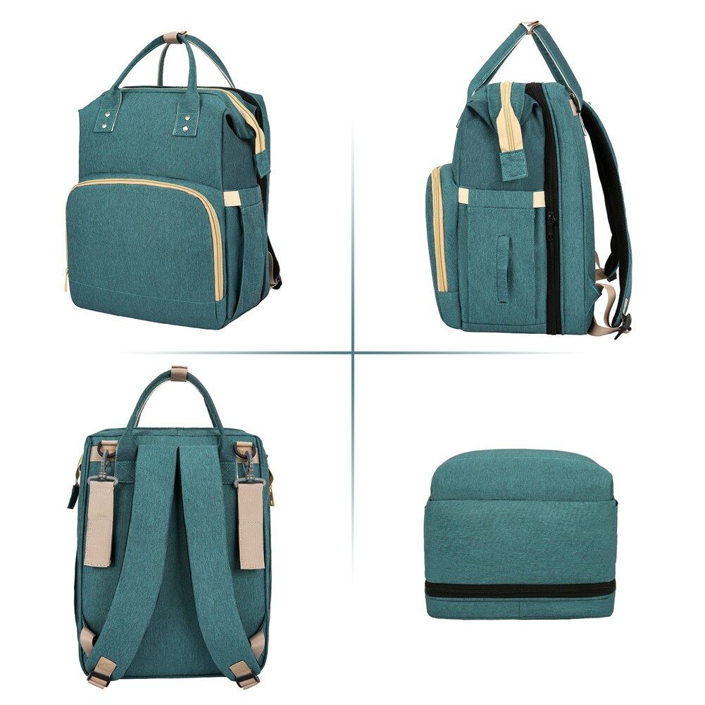 Mommy Baby Diaper Bag Multifunction Folding Baby Mom Travel Backpack Large Capacity Nappy Maternity Care Women Bag Nursing Bags - Tyche Ace
