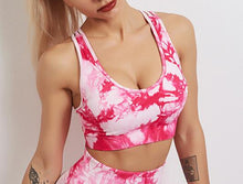 Load image into Gallery viewer, Women Seamless Legging  And Crop Top Workout Clothes
