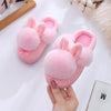 Unisex Indoor Warm Soft Comfortable Non-Slip Fluffy Slippers For Kids