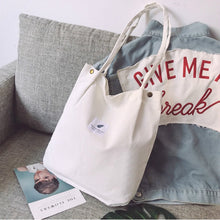 Load image into Gallery viewer, Corduroy Shoulder Reusable Shopping Tote Bags - Tyche Ace
