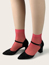 Load image into Gallery viewer, Flower Butterfly Pattern Print Soft Ankle Socks freeshipping - Tyche Ace
