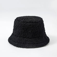 Load image into Gallery viewer, Lamb Wool Faux Fur Warm Winter Borg Winter Bucket Hats For Women - Tyche Ace
