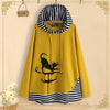 Striped Patchwork Cat Cartoon Print  Long Sleeve Hoodie freeshipping - Tyche Ace