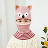 Animal Cartoon Windproof Winter Beanie Hats For Kids